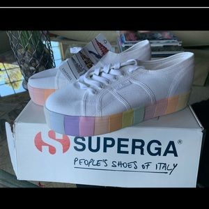 Supergas Sneakers Rainbow